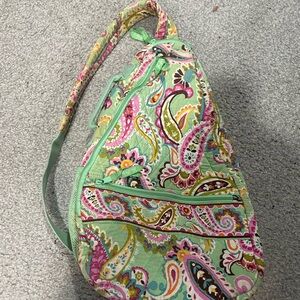 Colorful Paisley Vera Bradley cross body bag